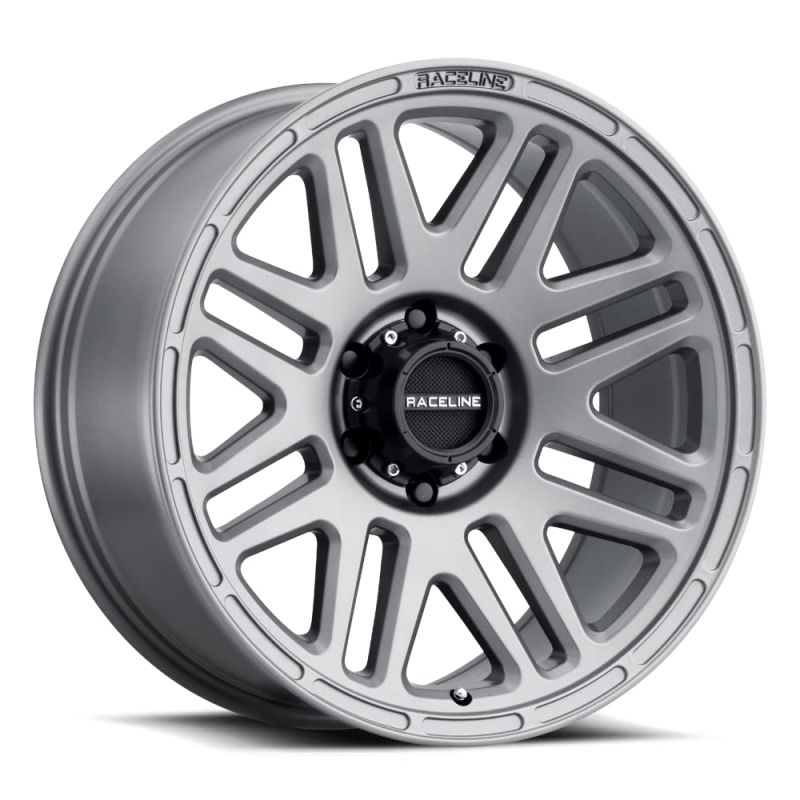 Raceline 944GS Outlander 16x8in / 8x170 BP / 0mm Offset / 125.2mm Bore - Greystone Wheel