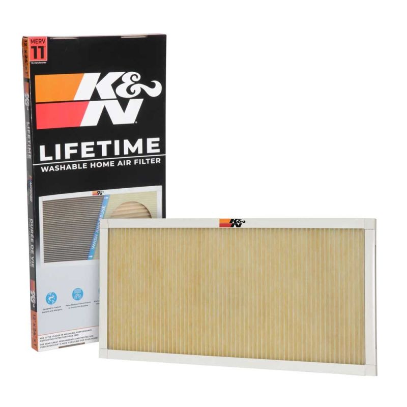 K&N HVC-11224 HVAC Filter; 12 x 24 x 1