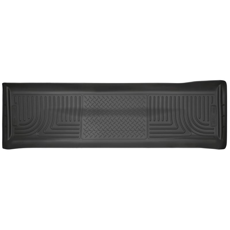 Husky Liners 11-15 Ford F250/F350/F450 Super Duty Crew Cab WeatherBeater Black 2nd Seat Floor Liners