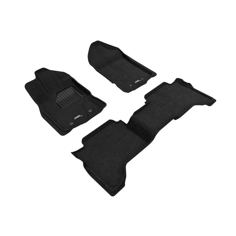 3D MAXpider L1FR12204709 19-23 Ford Ranger Supercrew Elegant Black R1 R2