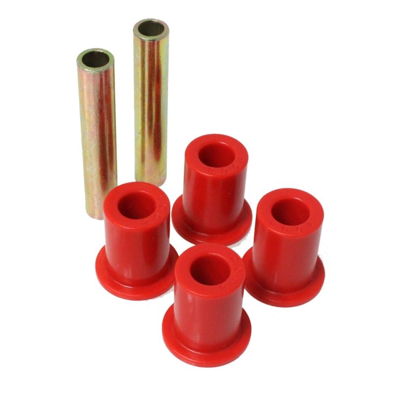 ENERGY SUSPENSION ENE3-2111R 71-91 GM Front Frame Shackle Eye Set Red