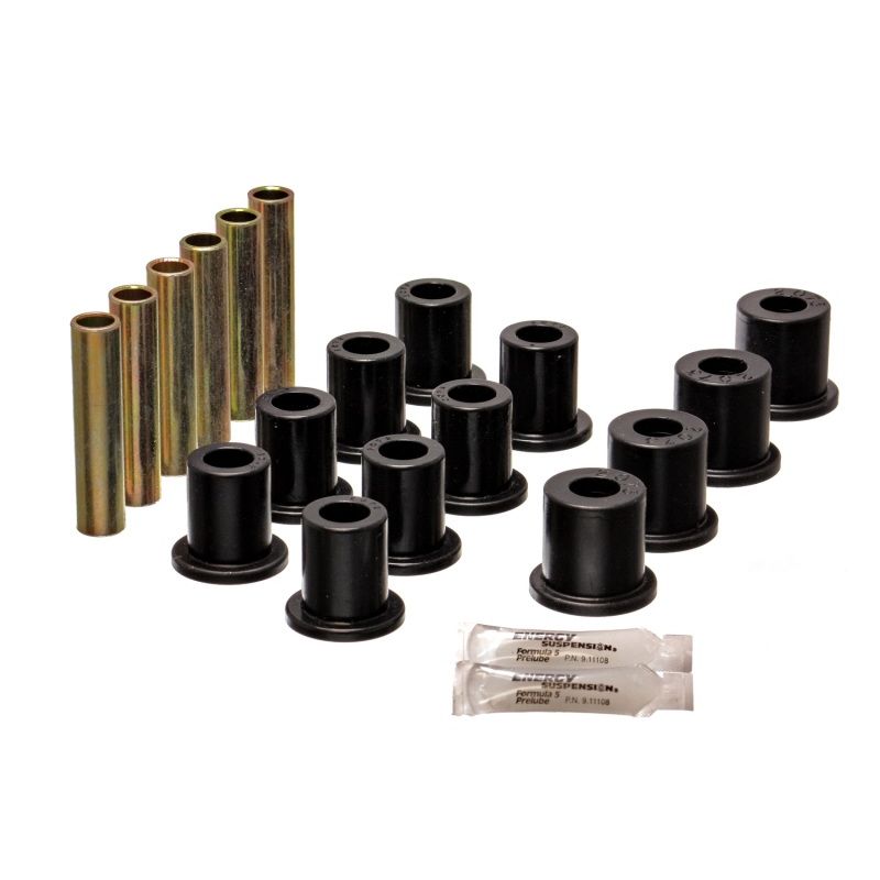 Energy Suspension 4.2119G Fd 4 Wd Frt Sprg Bush Set - Black
