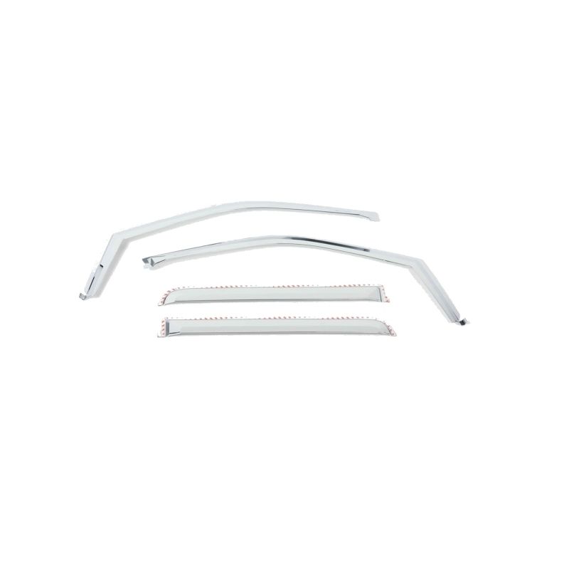 Putco 480065 17-20 Ford SuperDuty - Crew Cab (Set of 4) Element Chrome Window Visors