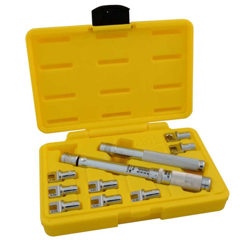Excel TWS-210AC Torque Wrench Set - 10pc w/Box