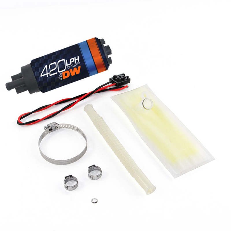 DeatschWerks 9-421-1031 DW420 Series 420lph In-Tank Fuel Pump w/ Install Kit For BMW E36 / E46