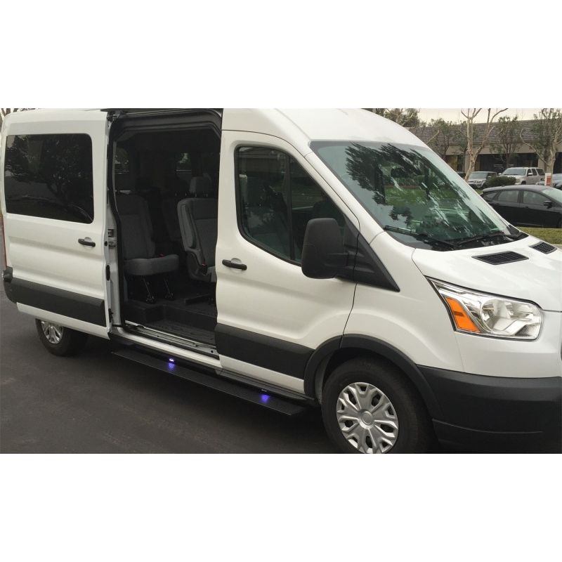 AMP Research 76159-01A 2014-2017 Ford Transit PowerStep Plug N Play - Black