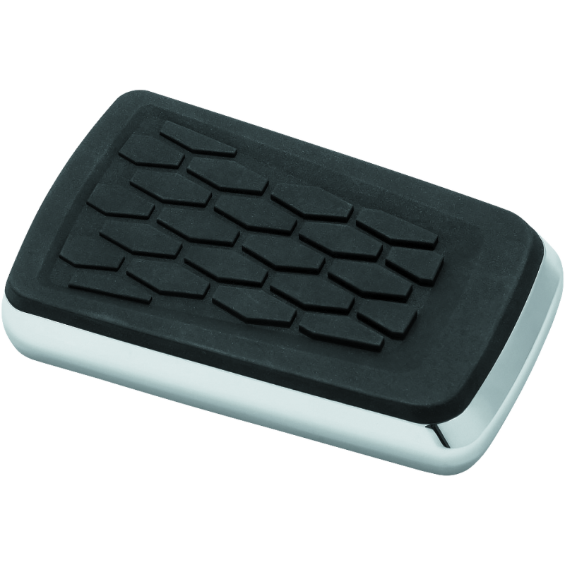 Kuryakyn 5914 Hex Brake Pedal Pad Chrome