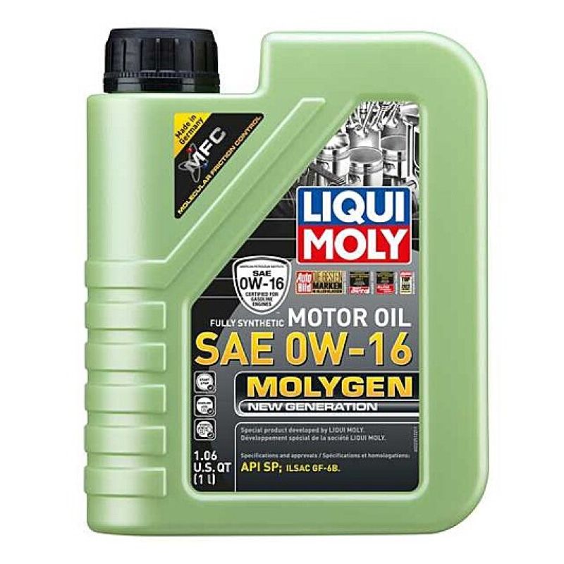 LIQUI MOLY 22251 1L Molygen New Generation Motor Oil SAE 0W16