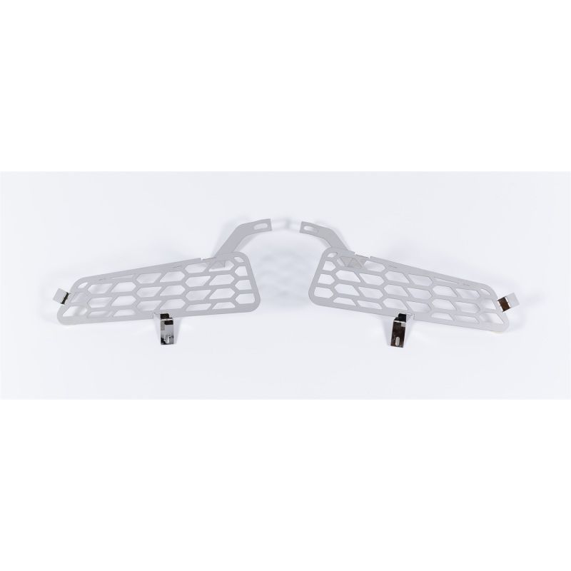 Putco 82168 18-20 Ford F-150 Raptor - Hex Shield - Polished SS Bumper Grille Inserts