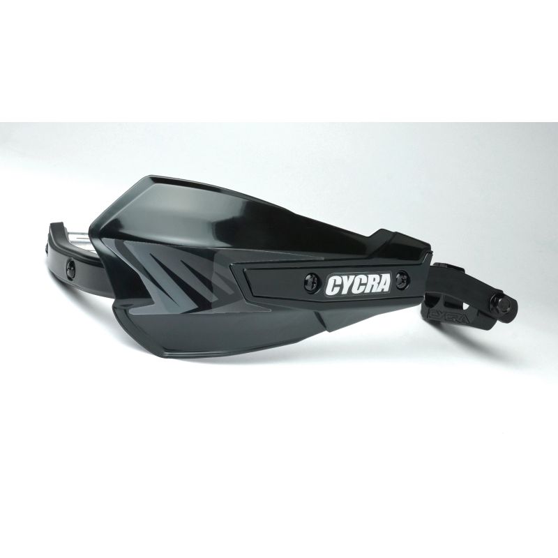 Cycra 1CYC-7801-12 Vortex Hand Guard/w Universal U-Clamps- Black