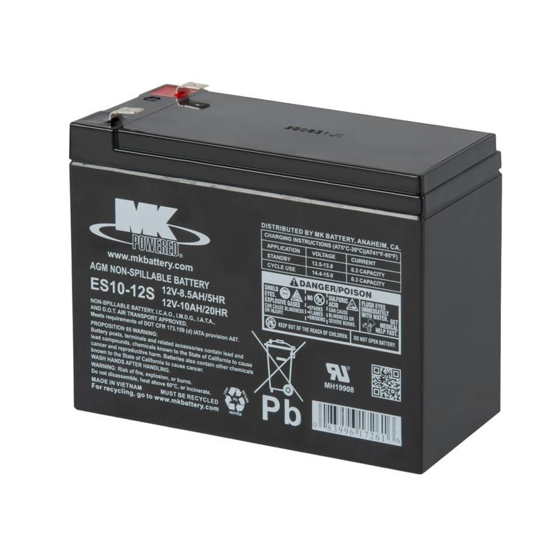 Deka ES10-12S Small SLA Battery