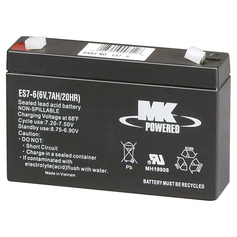 Deka ES7-6 Small SLA Battery