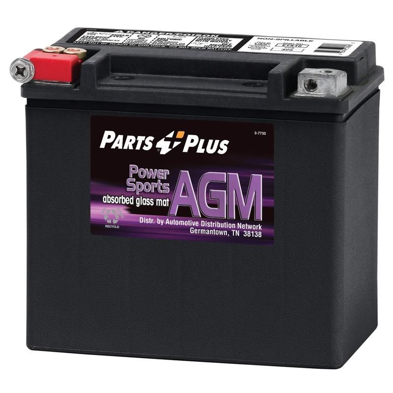 Deka ETX16 12 Volt Premium AGM Powersports Battery