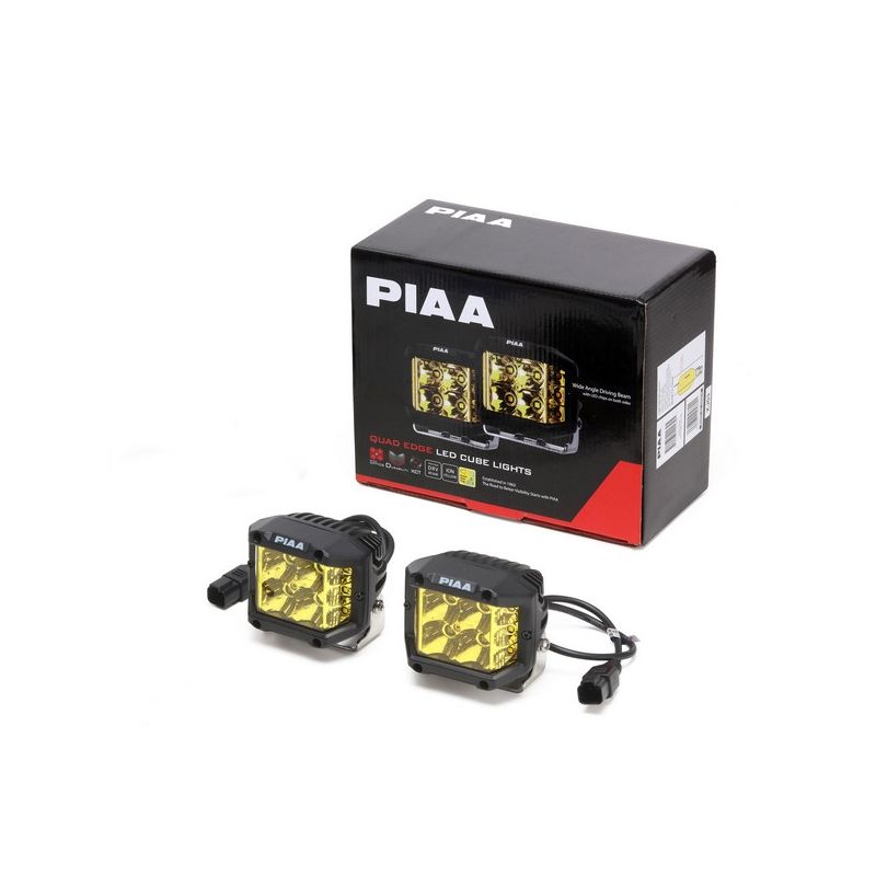 PIAA DKQE30 4 inch / Yellow / (Pack of 2) Kit