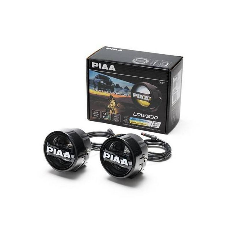 PIAA DKW531 3.5 inch / White and Yellow / (Pack of 2) Kit