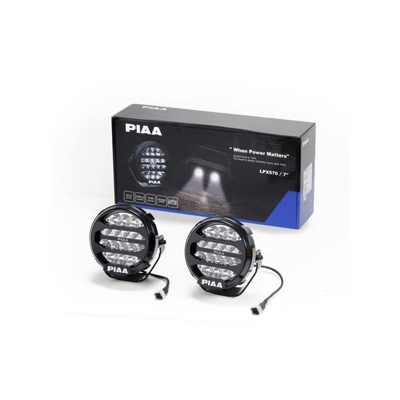 PIAA DKX575E 7 inch / White / (Pack of 2) Kit