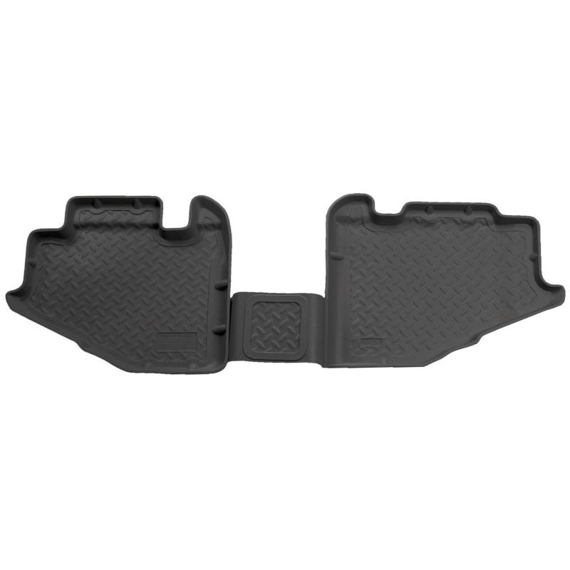Husky Liners 97-05 Jeep Wrangler Classic Style 2nd Row Black Floor Liners