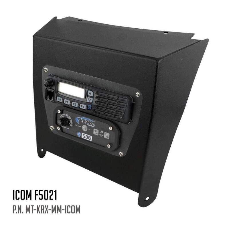 Rugged Radios MT-KRX-MM-MOT Kawasaki KRX Multi-Mount Kit - Motorola CM300D / Vertex VX2200