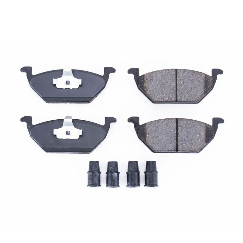PowerStop 17-768 PowerStop - Z17 Low-Dust Ceramic Brake Pads with Hardware