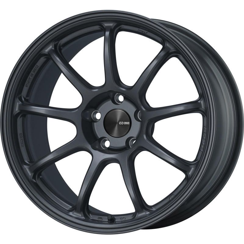 Enkei 539-880-6540GM T6R 18x8 40mm Offset 5x114.3 Bolt Pattern 72.6 Bore Gloss Gunmetal Wheel