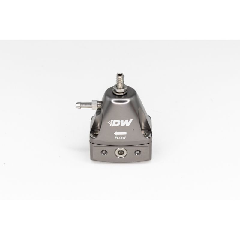 DeatschWerks DWR1000iL In-Line Adjustable Fuel Pressure Regulator - Titanium