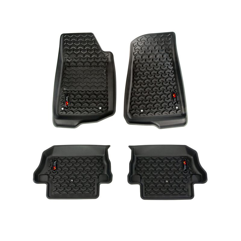 Front & Rear Floor Liner 18-   Jeep Wrangler JL