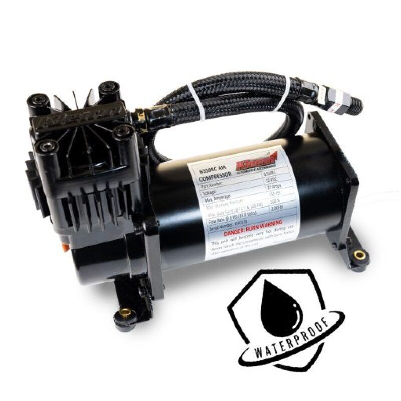 Kleinn Air Horns 6350RC Kleinn 150 PSI Air Compressor - Waterproof/ 100 Percent Duty Cycle