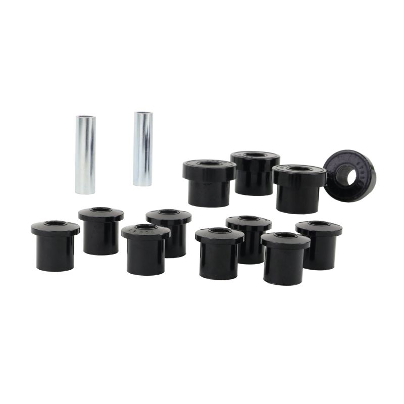 Whiteline W73814 1976-1983 Jeep CJ5 Spring - Eye Front/Rear And Shackle Bushing