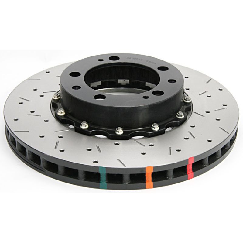 DBA 95-97 Porsche 911 Carrera Front T3 5000 Series Uni-Directional Slotted Rotor w/ Black Hat