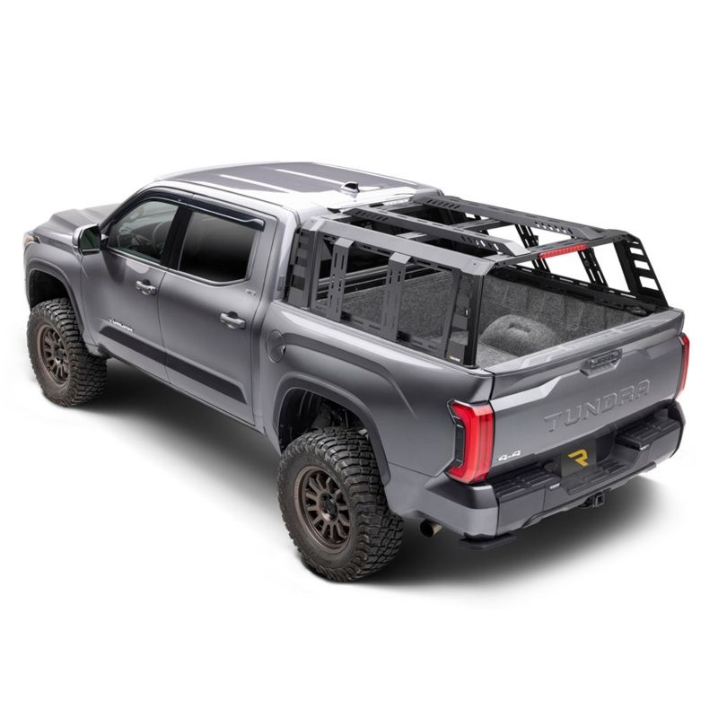Undercover RT298504 RealTruck 14-24 Chevrolet Silverado 1500 5.8ft. Bed Ascend Overland Truck Rack