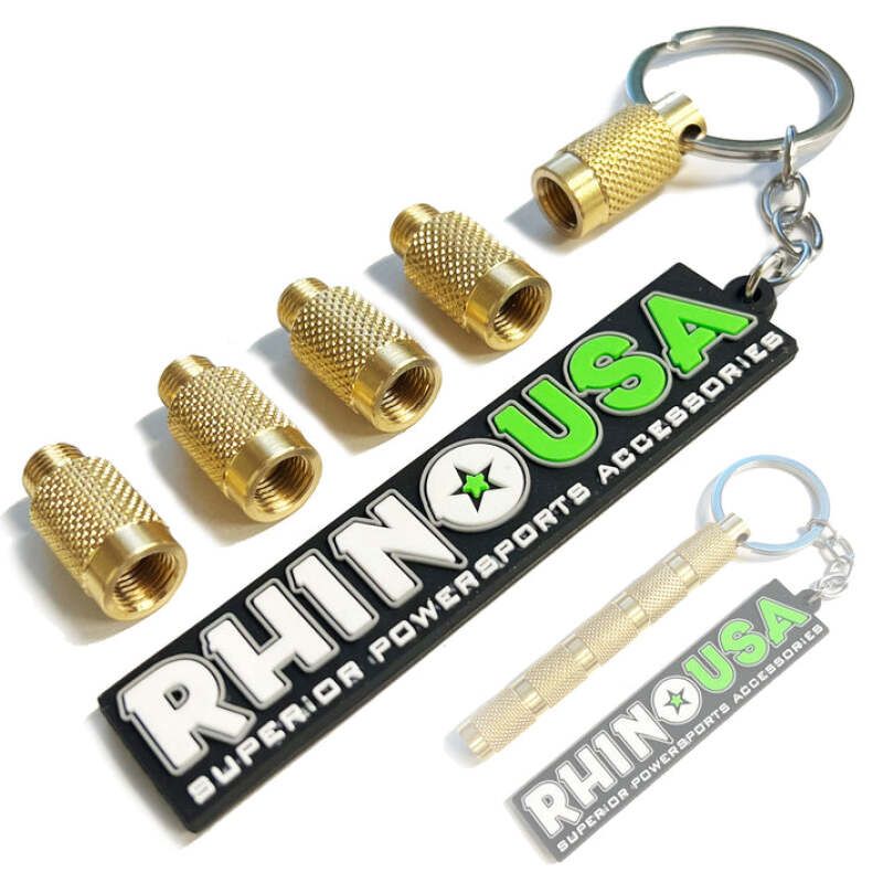 Rhino USA RNO-TIRE-DEFLTR-KYCHN 0-60 Psi Tire Deflator Keychain