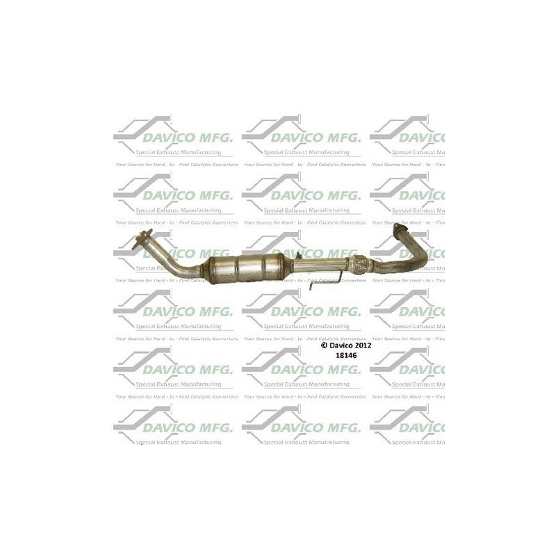 Davico Mfg 107196 CARB Exempt Direct Fit Catalytic Converter