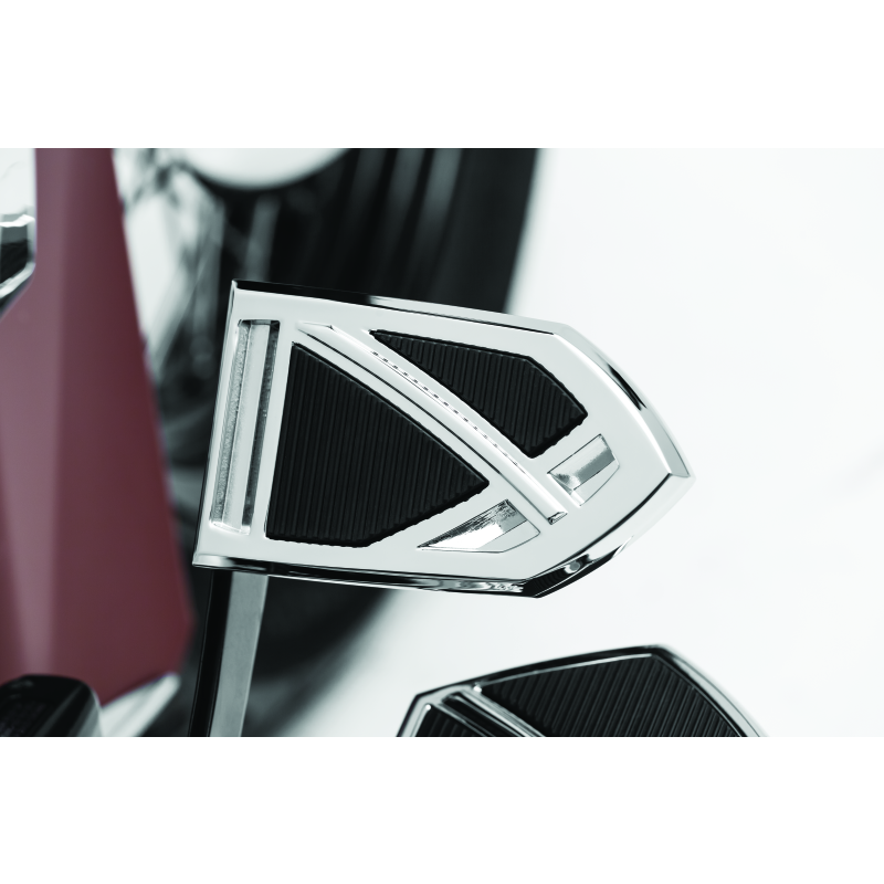 Kuryakyn 5754 Phantom Brake Pedal Pad For 18-Up FL Softails Chrome