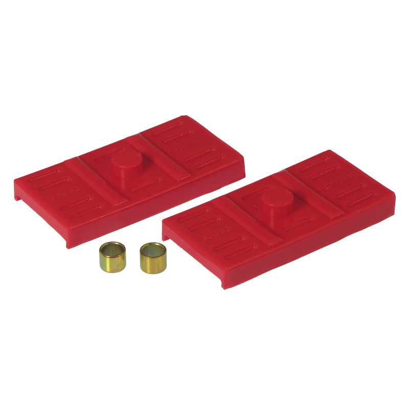 Prothane 67-69 Chevy Camaro/Firebird Lower Spring Pad (Mono) - Red