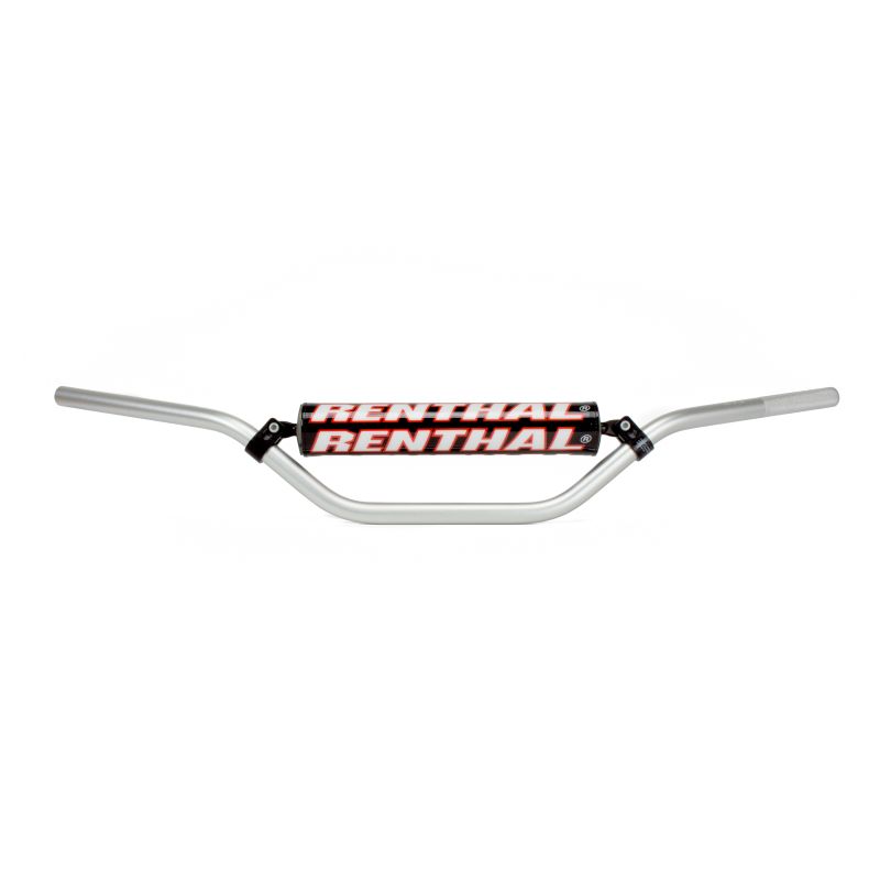 Renthal 613-01-SI-05-006 Enduro High 7/8 in. Handlebar - Silver