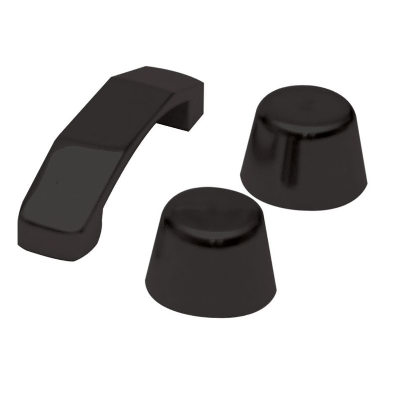 Rampage 87611 1997-2006 Jeep Wrangler(TJ) Hood Footman Loop - Black