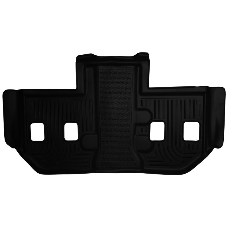 Husky Liners 07-13 GM Escalade/Suburban/Yukon WeatherBeater Black 3rd Seat Floor Liners