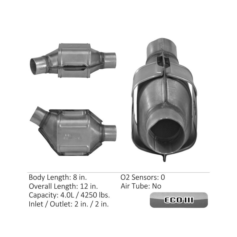 Eastern Catalytic 93424 Federal / EPA Catalytic Converter - Universal