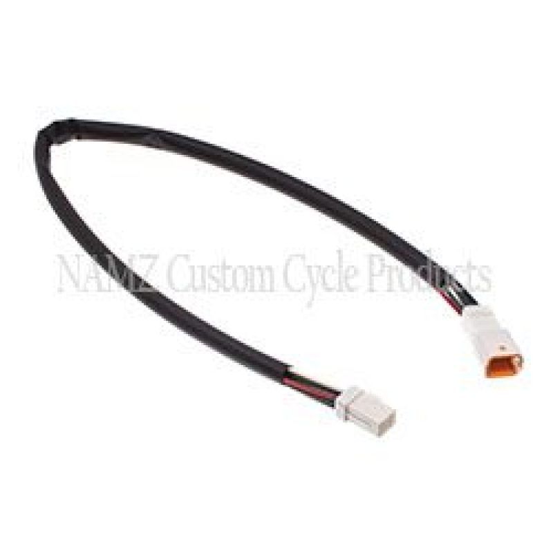 NAMZ NTBW-J04 16-23 V-Twin Dyna/Softail Throttle-By-Wire Handlebar Wire Extension Harness 4in.