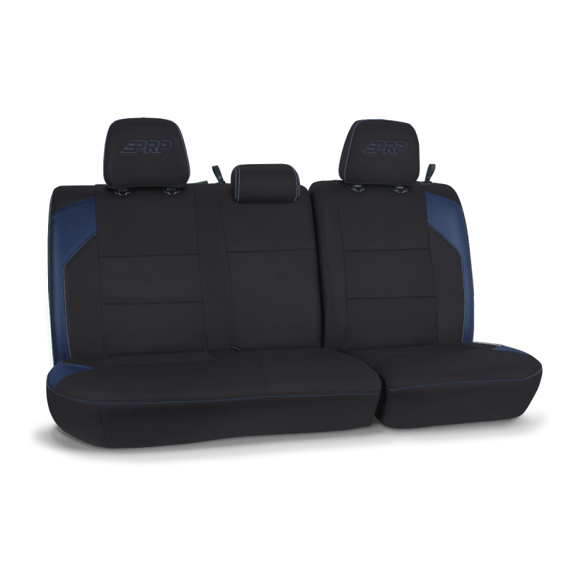 PRP Seats B054-06 PRP 16-23 Toyota Tacoma Rear Bench Cover - Black/Navy Blue