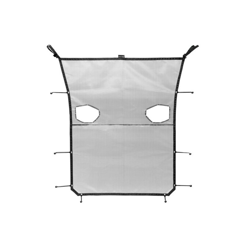 Rugged Ridge 20 Jeep Gladiator JT Eclipse Sun Shade Black Full - Black