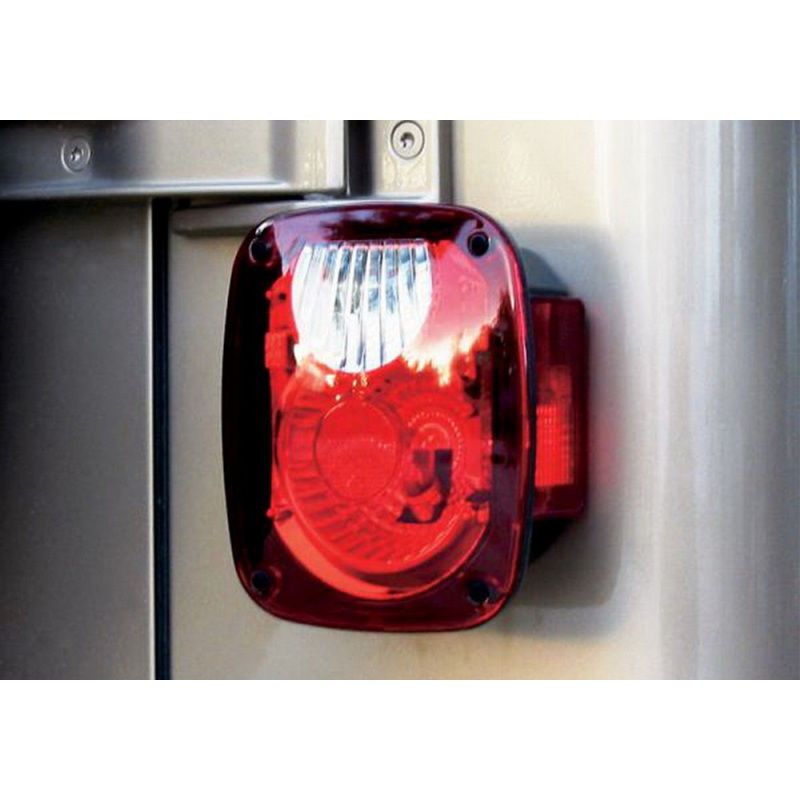 Rampage 5307 1976-1983 Jeep CJ5 Taillight Conversion Kit - Brite