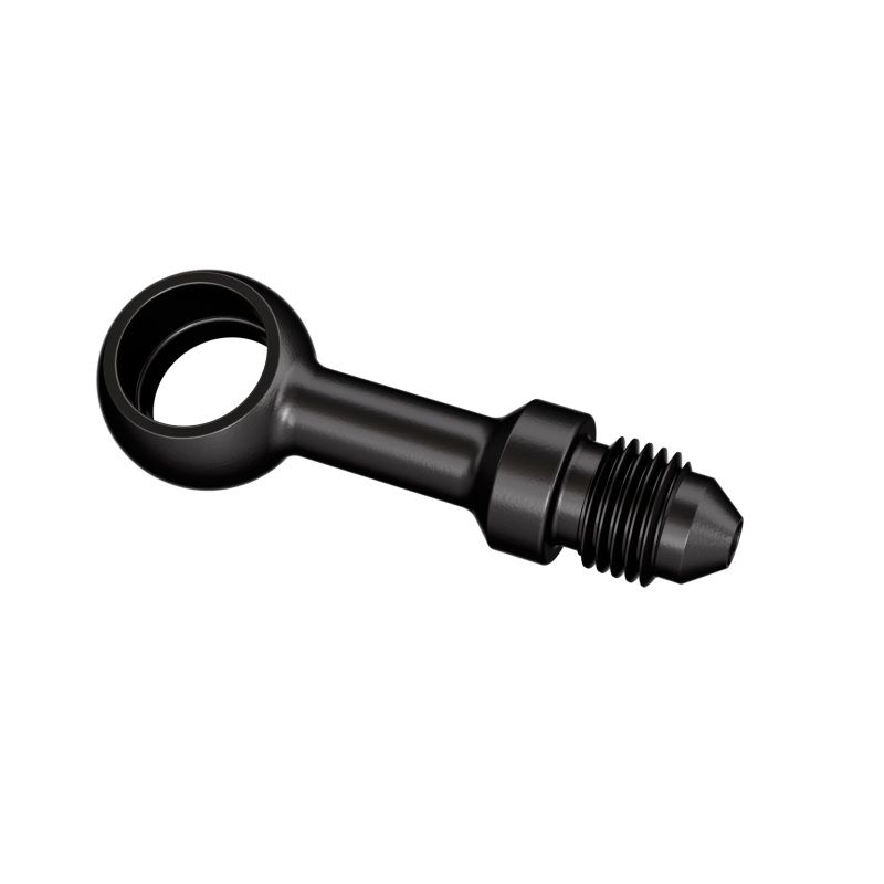 Goodridge P592-03-04ZBK Straight Banjo Adaptor for 7/16 Bolt