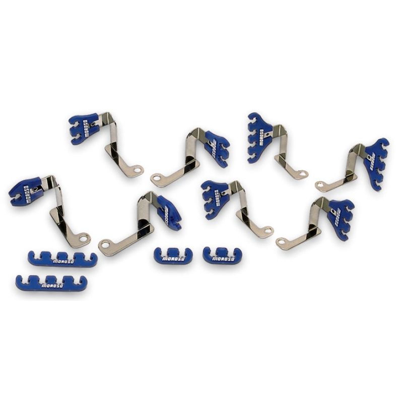 MOROSO MOR72175 BBC Wire Loom Kit - Blue