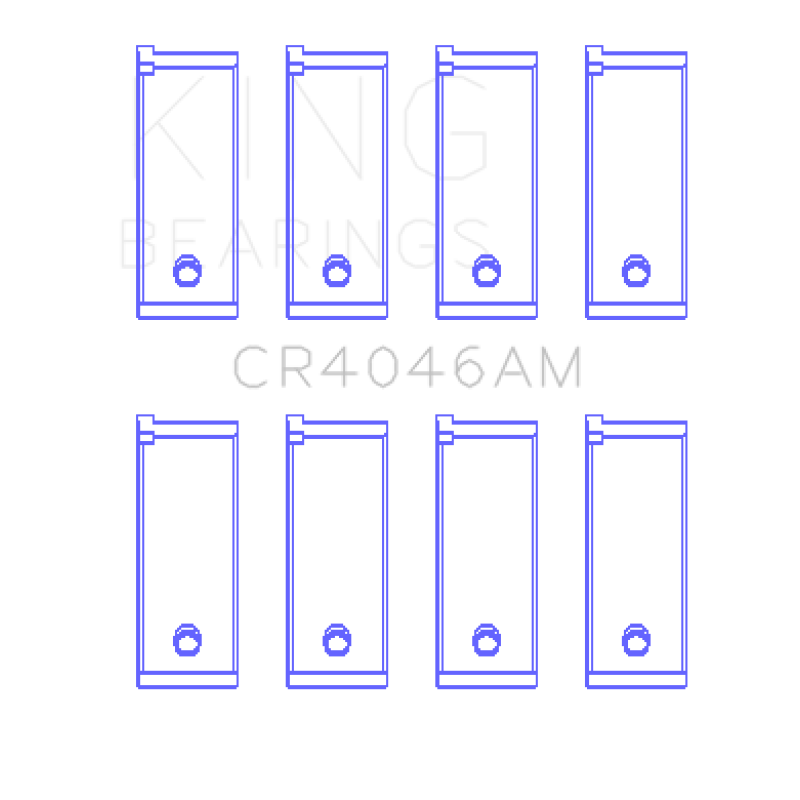 King Acura D16A1 (Size STD) Rod Bearing Set