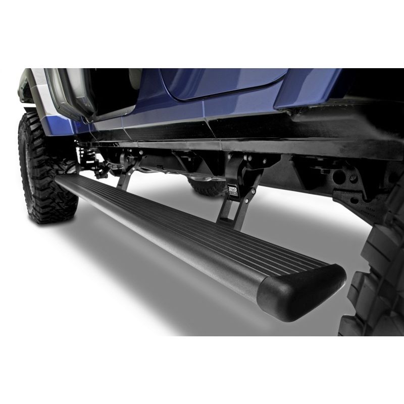 AMP Research 75132-01A 18-24 Jeep Wrangler JL 4DR (Excl. 4XE/Rubicon 392) PowerStep - Black