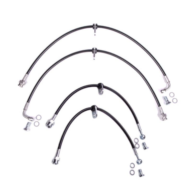 Chase Bays CB-86-FWEXT 2013+ Toyota 86/GR86 / Subaru BRZ Front and Rear Extended Caliper Brake Lines