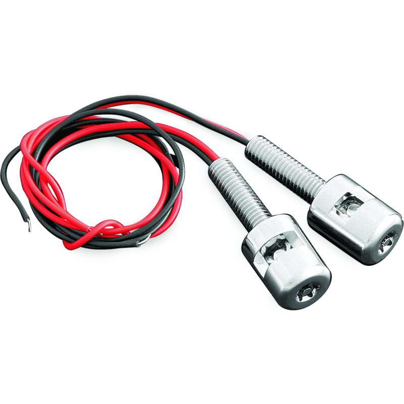 Kuryakyn 9199 Led License Plate Bolt Lights Chrome