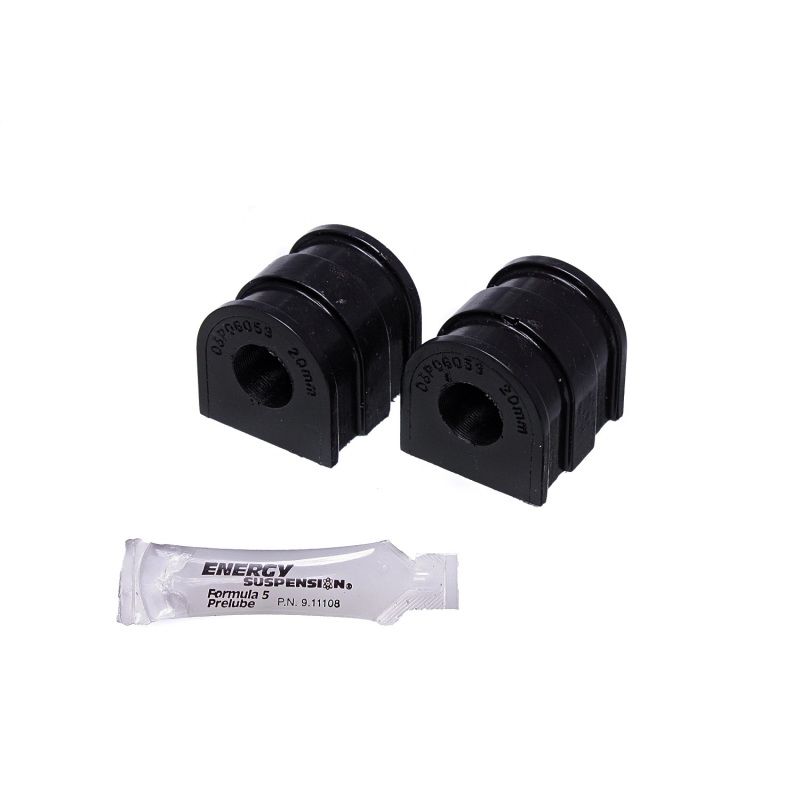 Energy Suspension 15.5110G 06-10 VW Passat (Incl. Wagon)/16+ VW Passat Black 20.7mm Rear Sway Bar Bushing Set