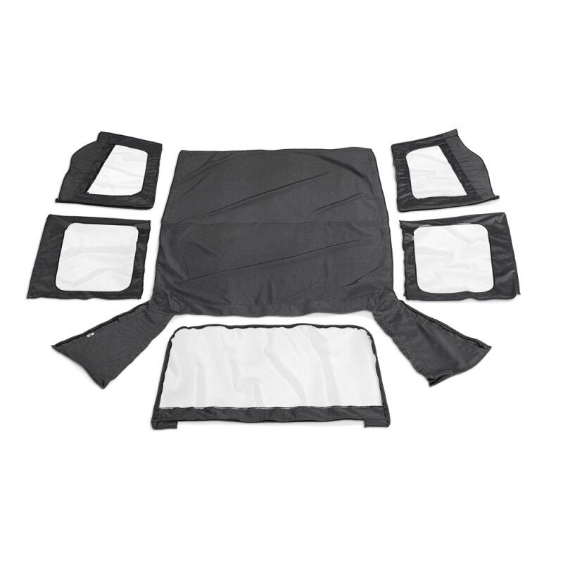 Rampage 1988-1995 Jeep Wrangler(YJ) OEM Replacement Top - Black Denim